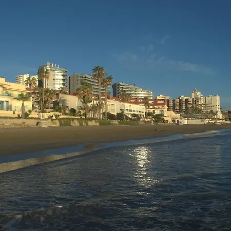 Maravilloso Amanecer Cabo A Pie De Playa Y Mar En Roquetes