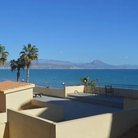 Maravilloso Amanecer Cabo A Pie De Playa Y Mar En Roquetes Apartment Alicante