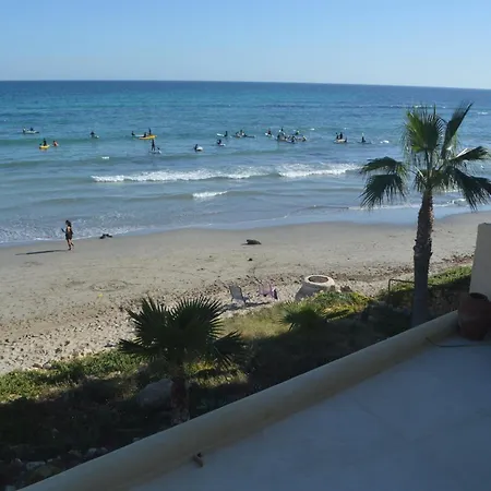 Maravilloso Amanecer Cabo A Pie De Playa Y Mar En Roquetes * Alicante